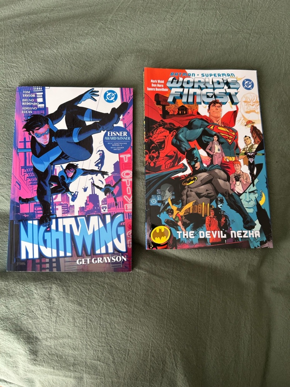 DC Nightwing Get Grayson & Batman Superman The Devil Nezha Graphic Novels